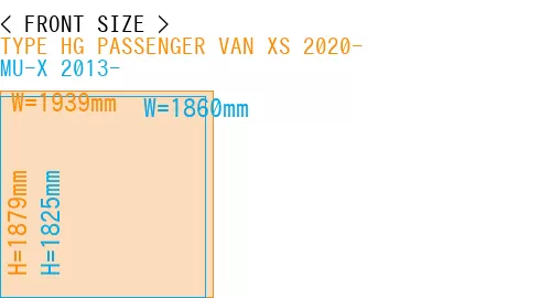 #TYPE HG PASSENGER VAN XS 2020- + MU-X 2013-